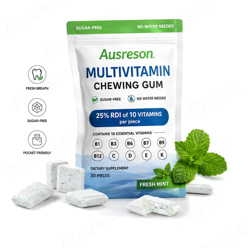 Sugar-free Multivitamin Functional Chewing Gum OEM supplier