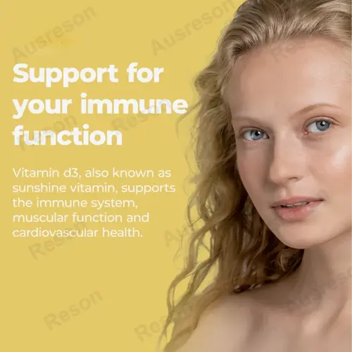 gluten-free Vitamin D3 softgels for Immune Support