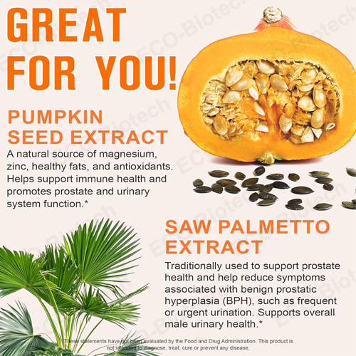 Pumpkin Seed Oil & Saw Palmetto Softgels | Reson