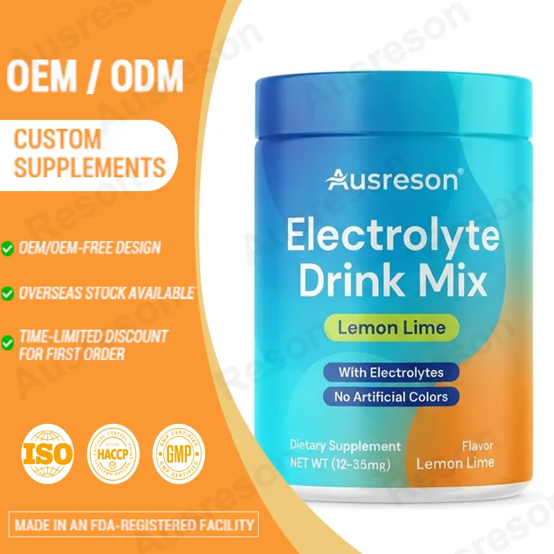Electrolyte Drink mix powder Zero sugar hydration bulk supply
