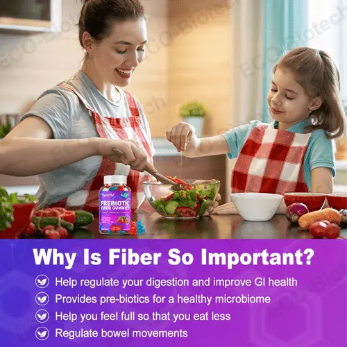 Fiber supplements gummies for gut health | Reson