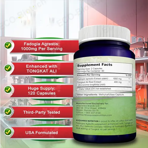 Fadogia Agrestis Extract Capsules: Male Vitality and Performance