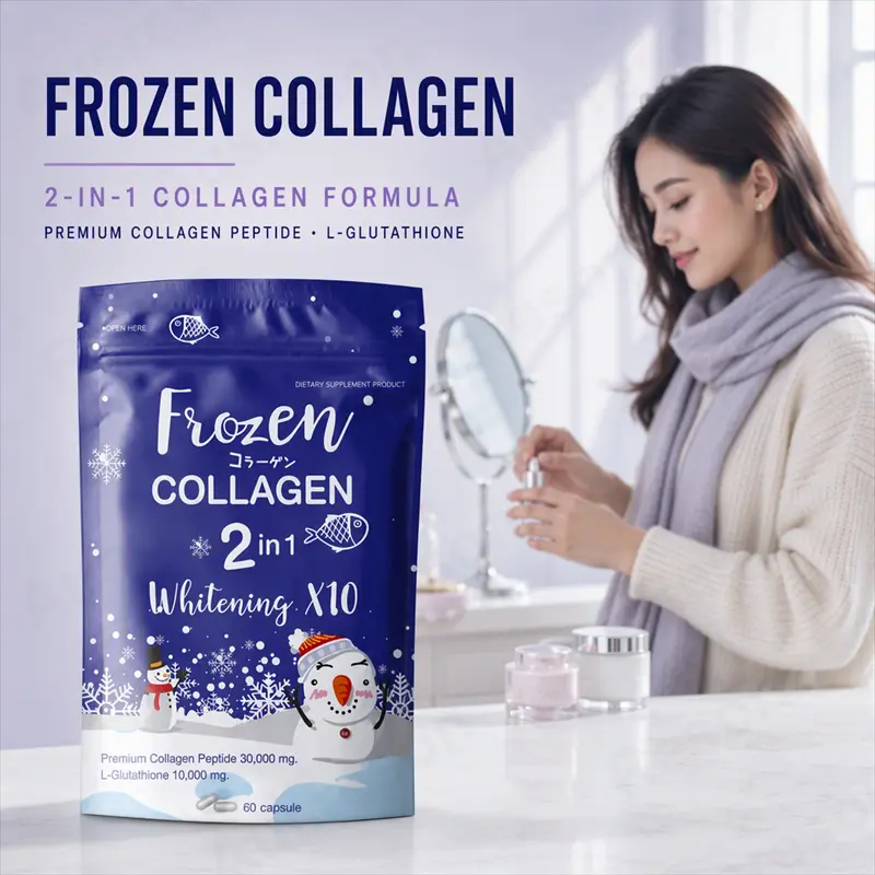 Frozen Collagen Softgel supplement for skin oem supplier