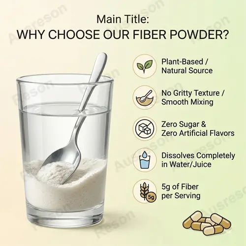 Best fiber powder for gut health | OEM Private Label