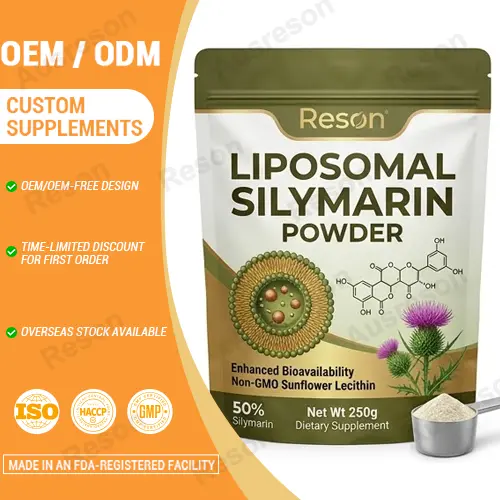 Liposomal Silymarin powder supplement manufacturer & supplier
