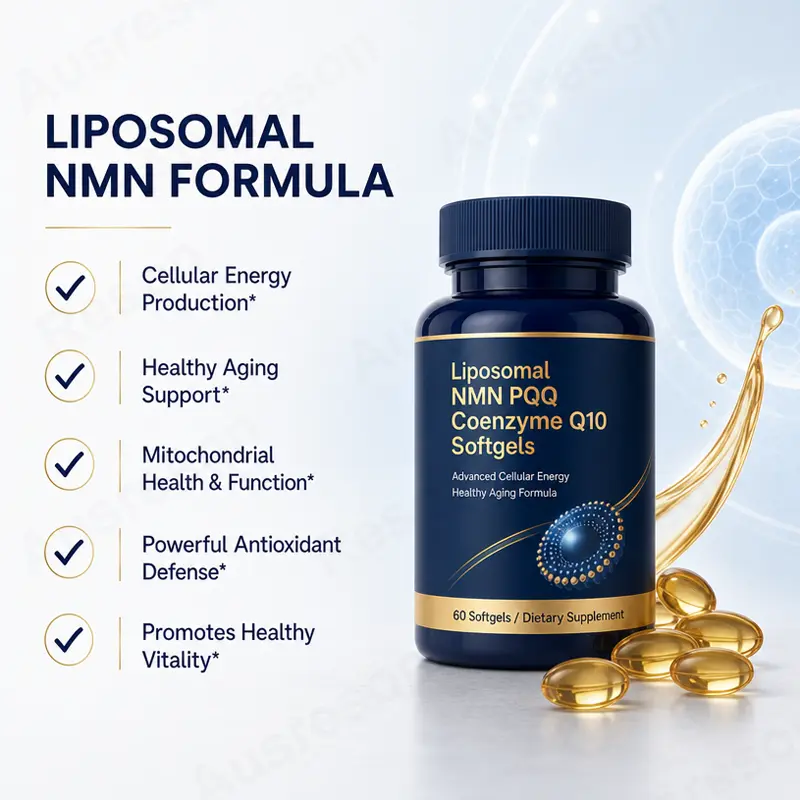 Liposomal NMN PQQ Coenzyme Q10 softgel wholesale price