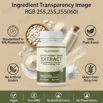 White Kidney Bean Extract tablets 6000mg OEM Manufacturer