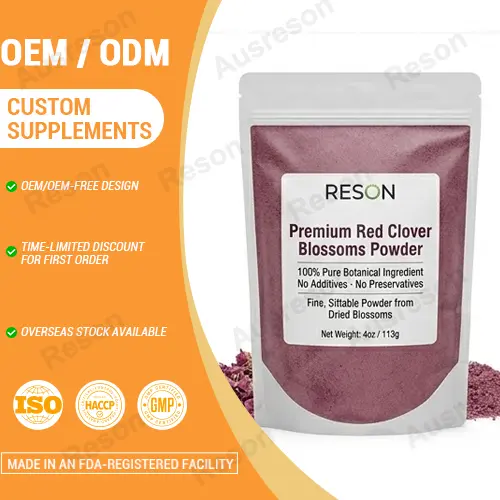 Red Clover Blossoms powder For Skin Support | OEM Manufacturer