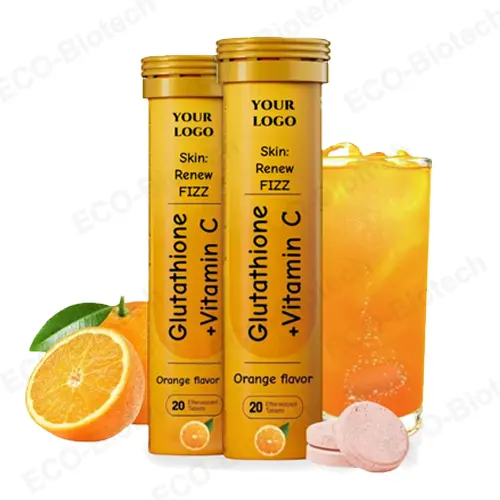 Vitamin C & Glutathione Effervescent Tablets | bulk Manufacturer