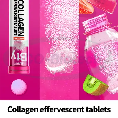 collagen Effervescent Tablets for Skin & nails Manufacturer