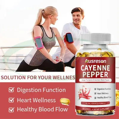 Natural Cayenne Pepper Softgels OEM Manufacturer | Reson