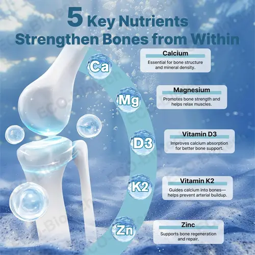 Liposomal Vitamin D3 K2 Calcium drops OEM customization