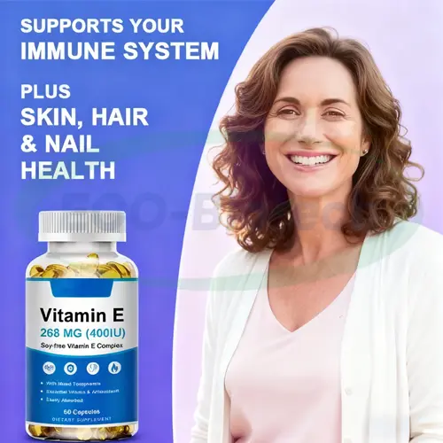 Vitamin E Softgels for Antioxidant & Skin Health | oem Manufacturer