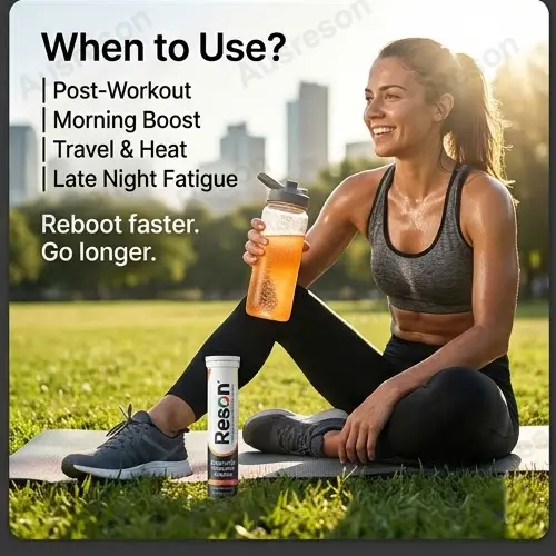 Sugar-free Electrolyte Hydration tablets for runners | OEM