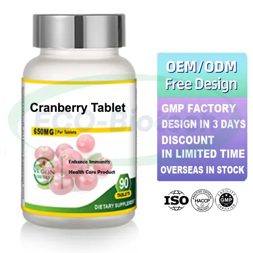 pure Cranberry Tablets with vitamin c Manufacturer | Reson