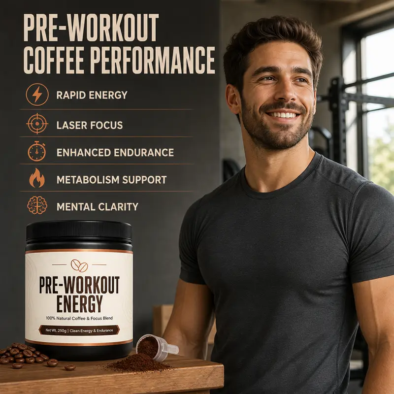 Pre-workout Coffe Powder sports supplement Manufacturer
