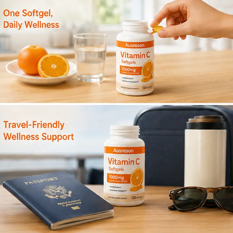 500mg Vitamin C Softgels OEM Manufacturer