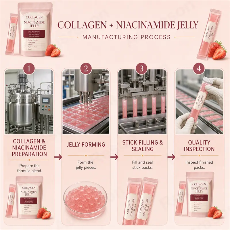 Collagen Niacinamide Jelly Supplement OEM Manufacturer
