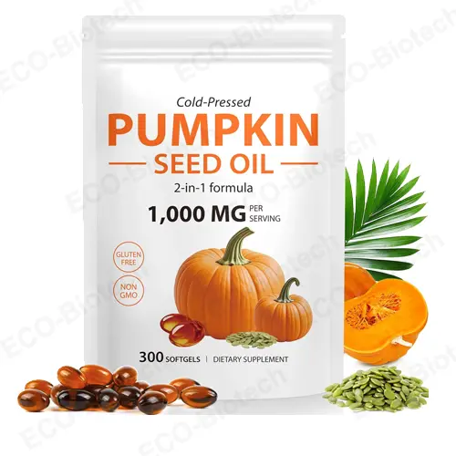 Pumpkin Seed Oil & Saw Palmetto Softgels OEM manufacturer