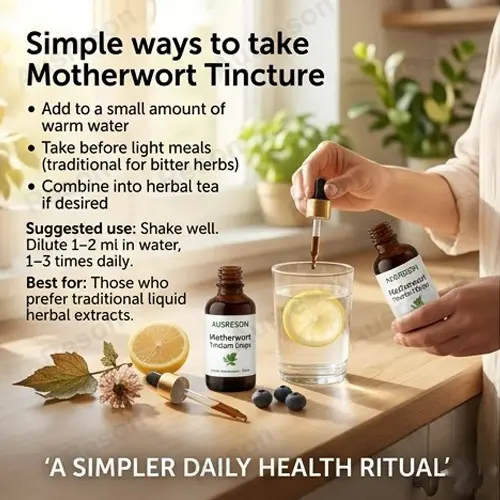 Natural Motherwort Tincture drops OEM Manufacturer