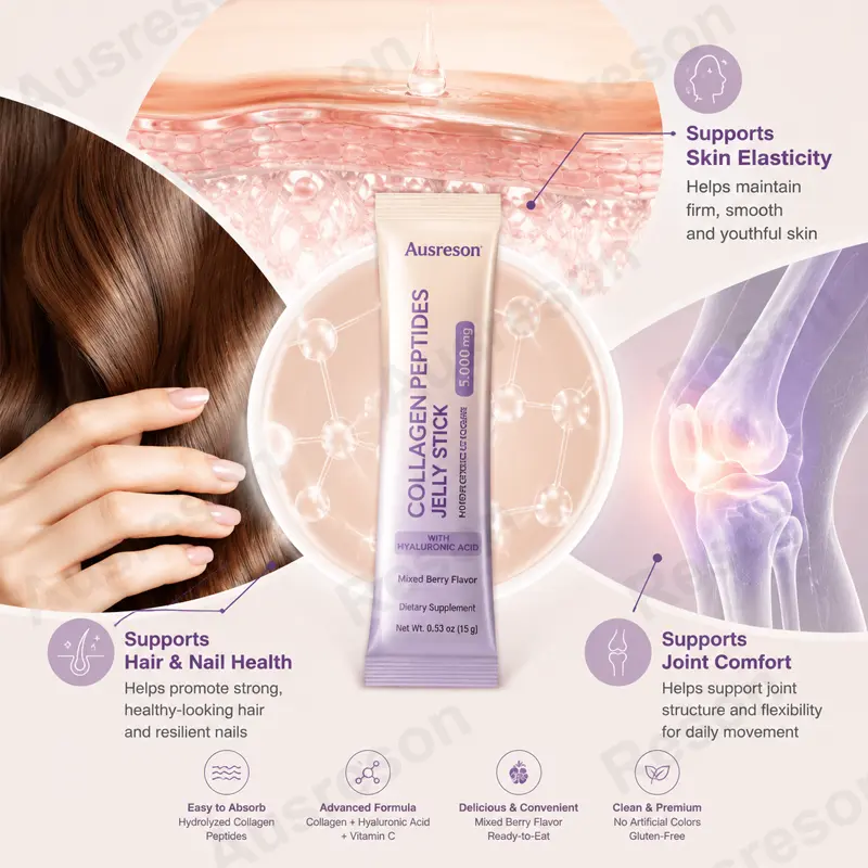 Collagen Peptides Jelly Stick OEM Manufacturer