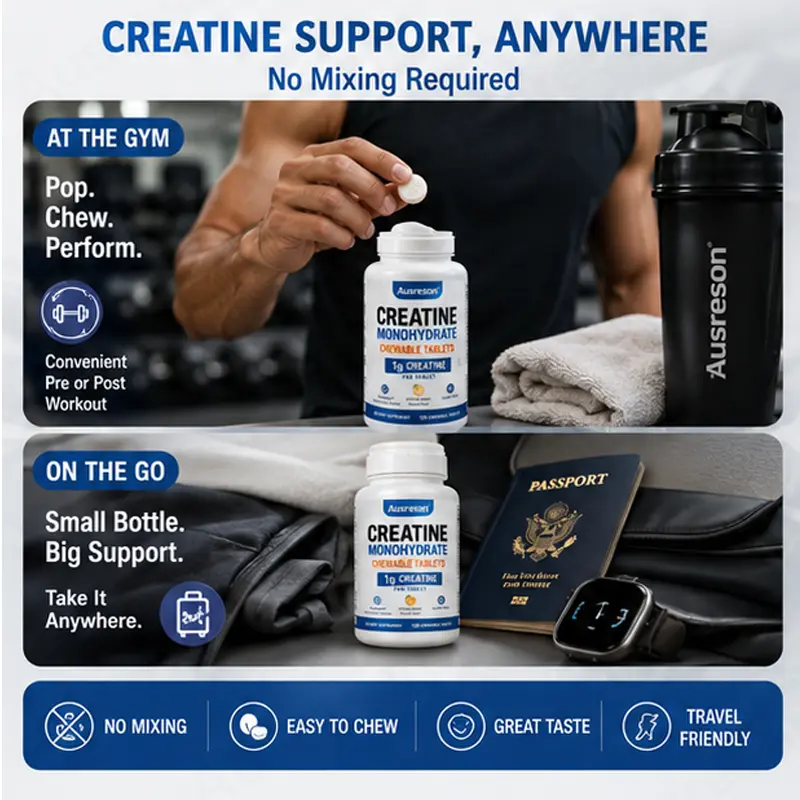 Creatine Chewable Tablets OEM Manufacturer