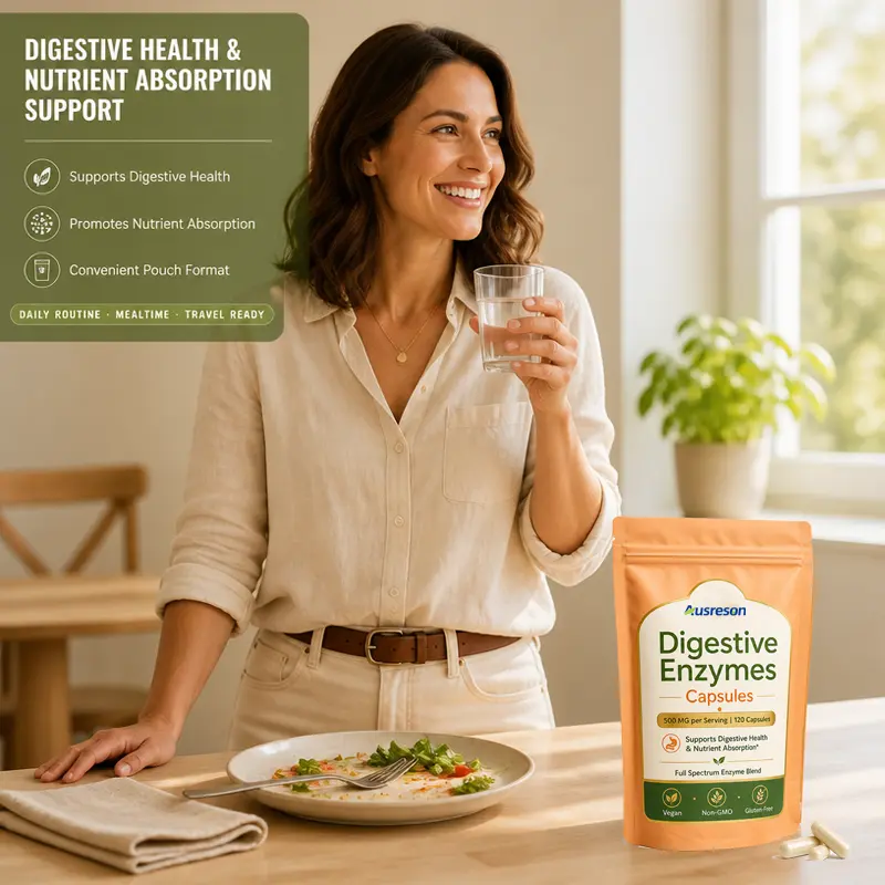 Digestive Enzyme capsules for bloating health supplement Manufacturer
