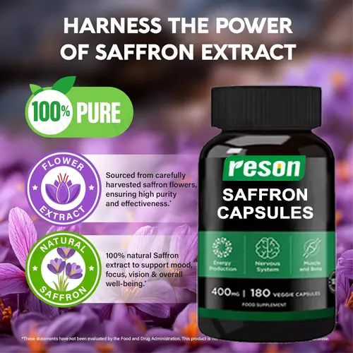 Energy Support Saffron extract capsules | GMP manufactured
