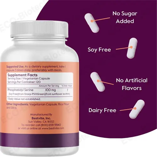 Phosphatidylserine Capsules: Brain Health Supplement