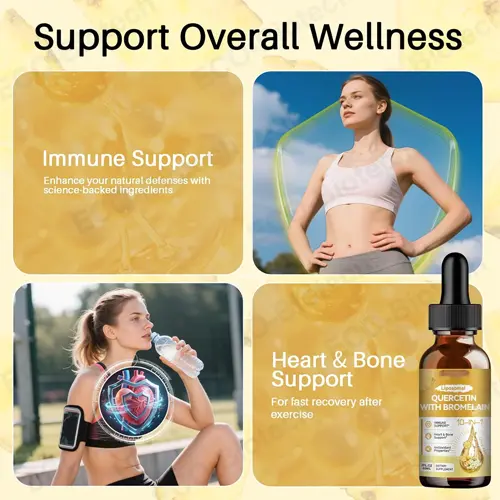 Liposomal Quercetin Bromelain Liquid Drops bulk supplier