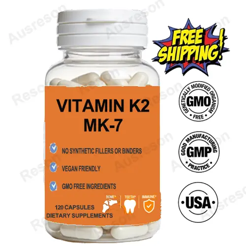 Vitamin K2 MK-7 capsules Supports Bone & Heart Health
