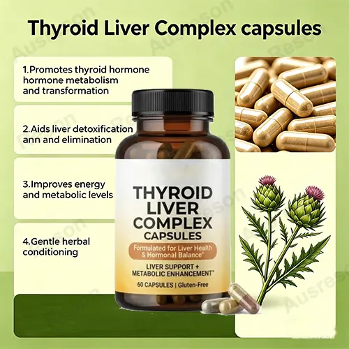 Thyroid Liver Complex capsules Dual Action Metabolism Support