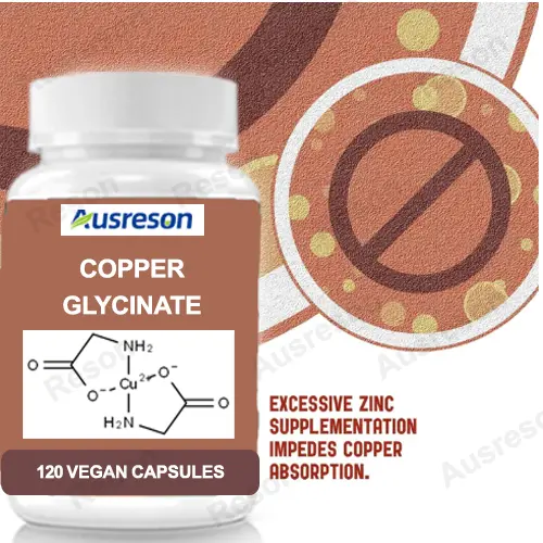 High absorption Copper Glycinate capsules | Reson