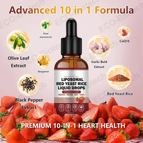 Liposomal Red Yeast Rice drops Manufacturer | Heart Health Support