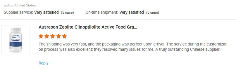 Activated Zeolite Capsules