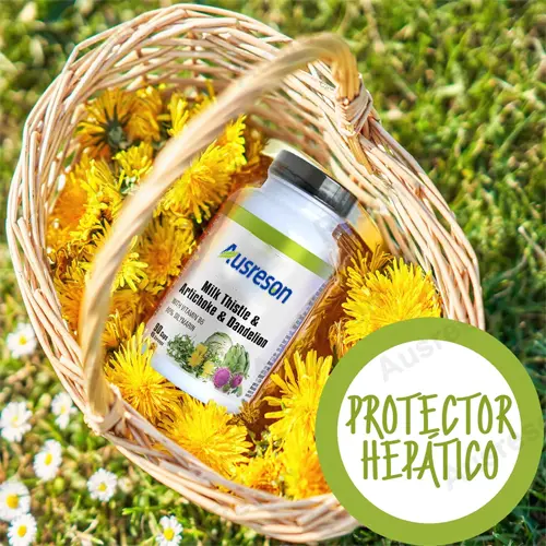 Milk Thistle Artichoke Dandelion Capsules Natural Liver Support