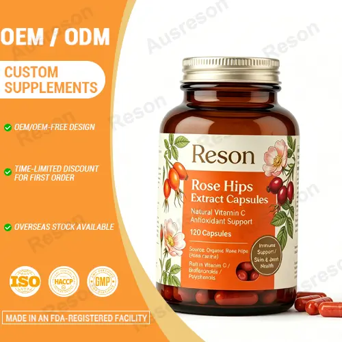 Rose Hips extract capsules OEM manufacturer