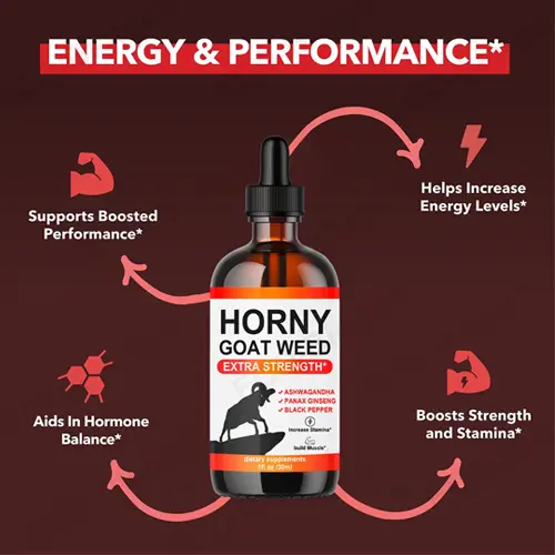 Horny Goat Weed extract Liquid drops OEM Manufacturer