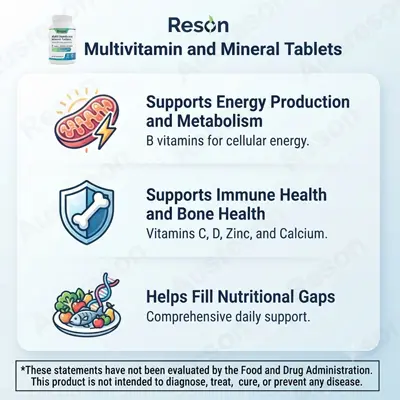 Multivitamin and Mineral Tablets private label Manufacturer
