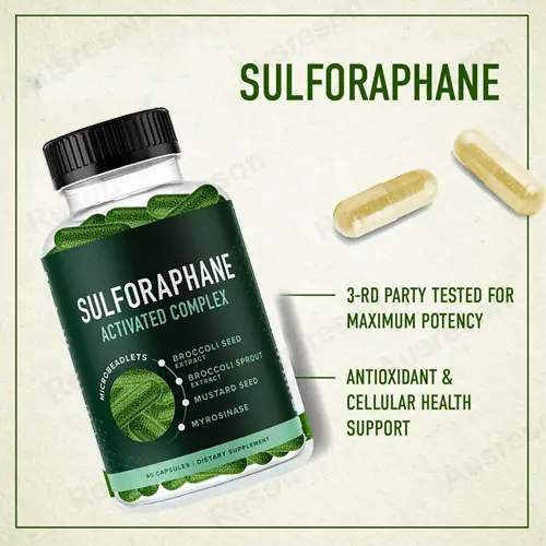 Sulforaphane capsules Organic Broccoli Sprouts | Reson