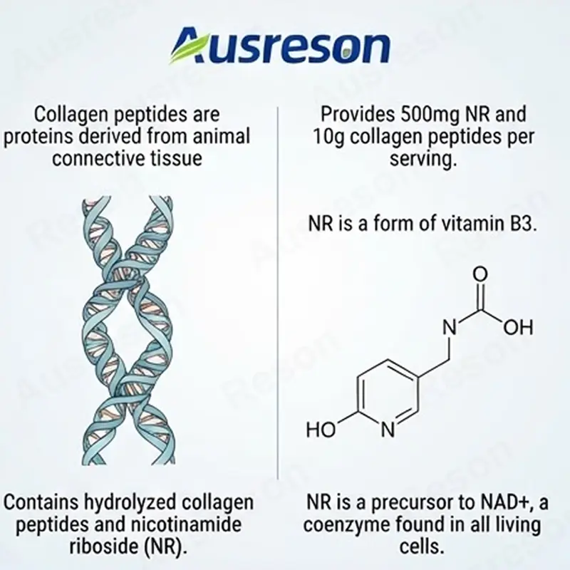 Nad Collagen Powder for skin supplement OEM Manufacturer