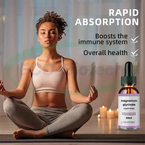 High Absorption Magnesium Glycinate Liquid for Sleep & Relaxation