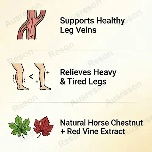 Horse Chestnut Extract & Red Vine Leaves capsules supplier