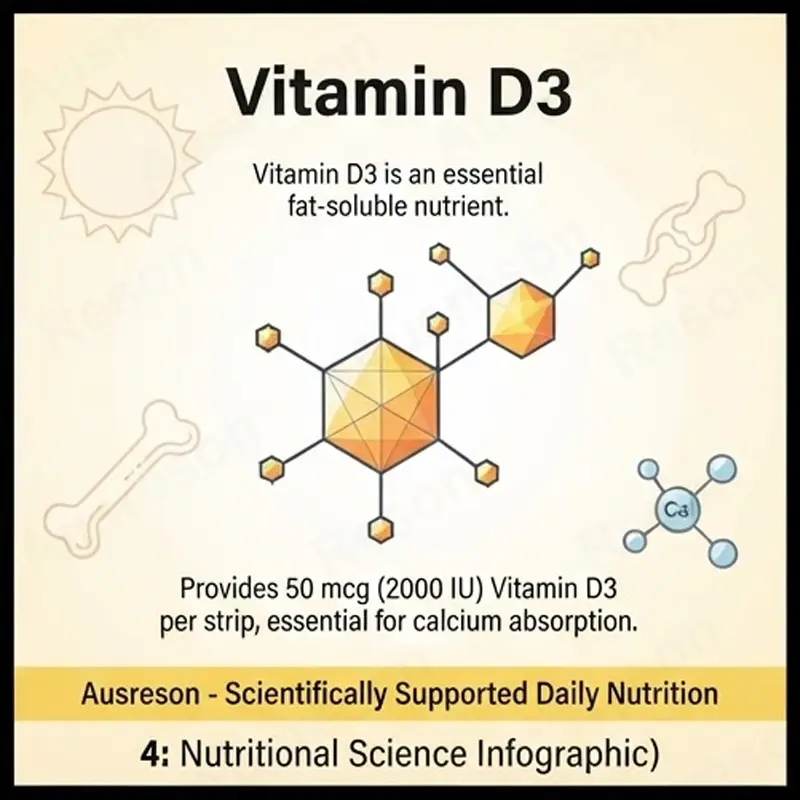 Sublingual Vitamin D3 film Oral Strips Private label Manufacturer
