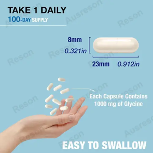 1000mg Glycine capsules with low price | Reson