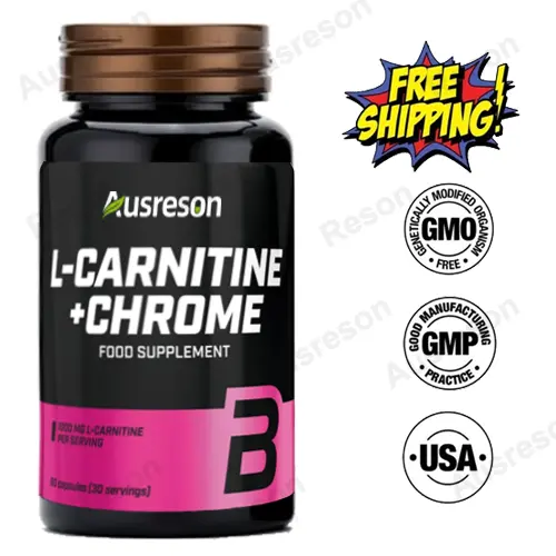 L-Carnitine + Chrome capsules weight management supplements