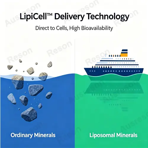 Conventional Minerals vs. Liposomal Minerals