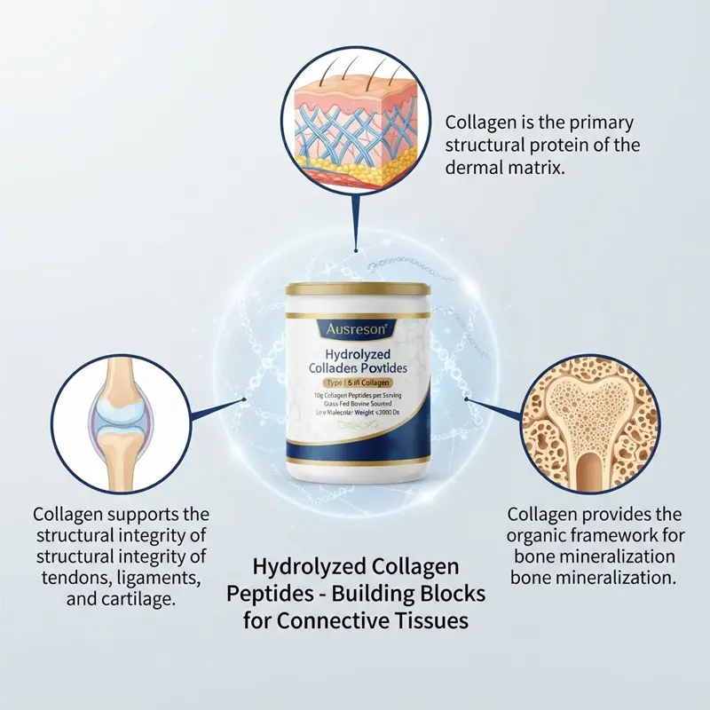 Hydrolyzed Collagen Peptides powder Clean Label Manufacturer