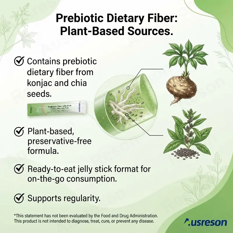 Probiotic Gut Health Jelly Sticks On-the-go digestive support