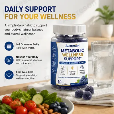 GLP-1 Support Vitamin and Mineral Blend gummies